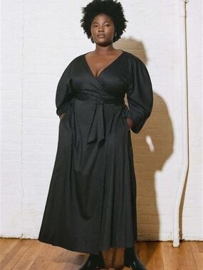 Mara Hoffman 3X Agnella Wrap Dress